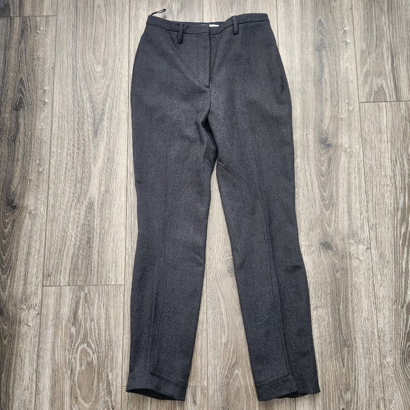 Prada Gray Wool Trouser Pants Slacks Straight Leg 38 - Picture 1 of 16